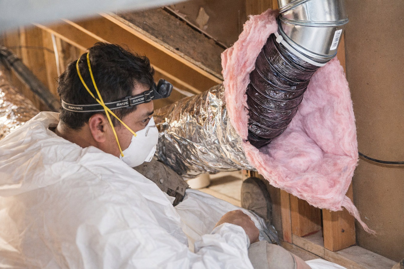 Attic air sealing in Santa Maria, CA