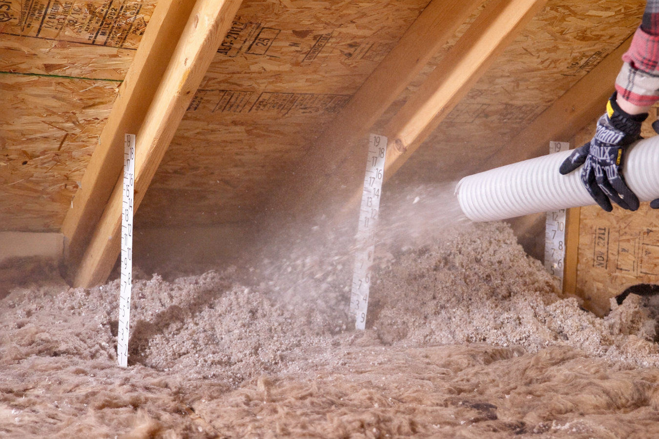 Blown-in insulation in Santa Maria, CA