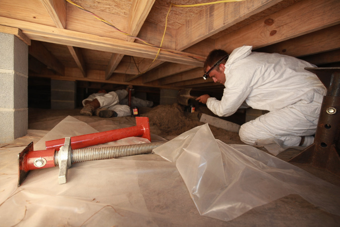 Vapor barrier installation in Santa Maria, CA